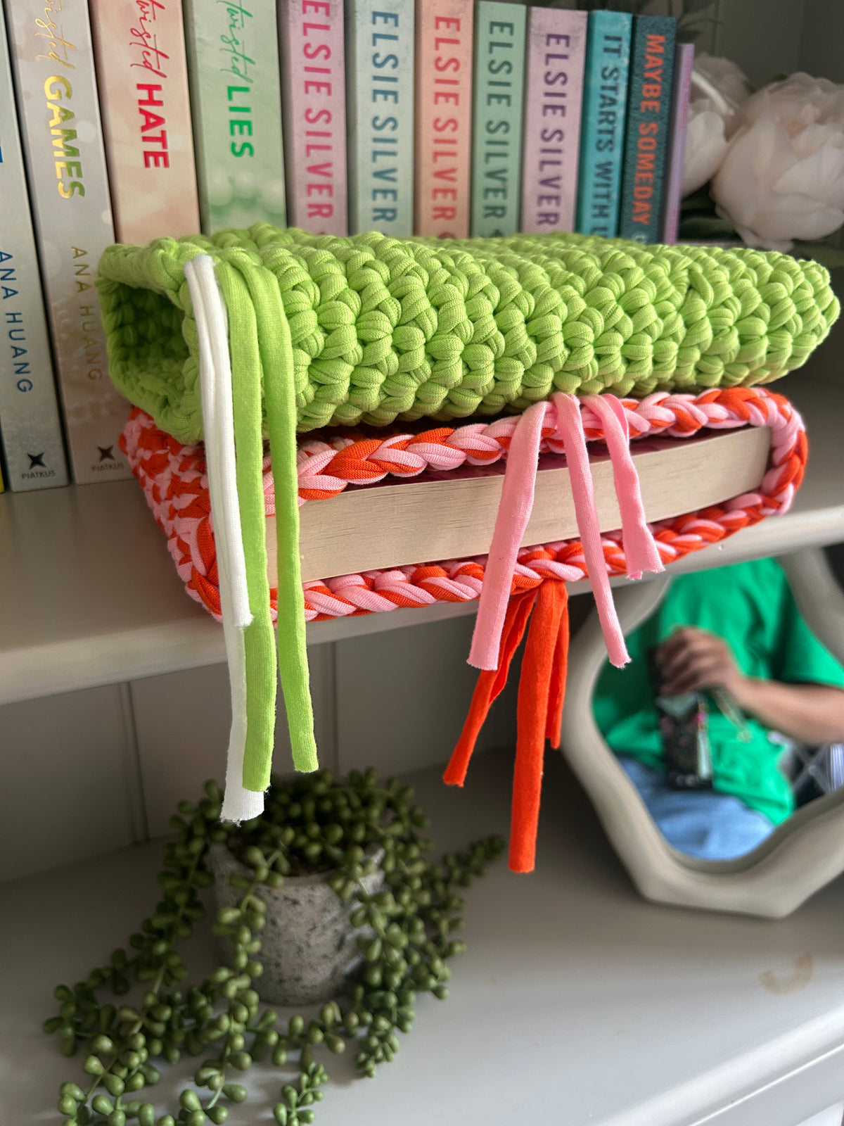 Lime Green Book Sleeve
