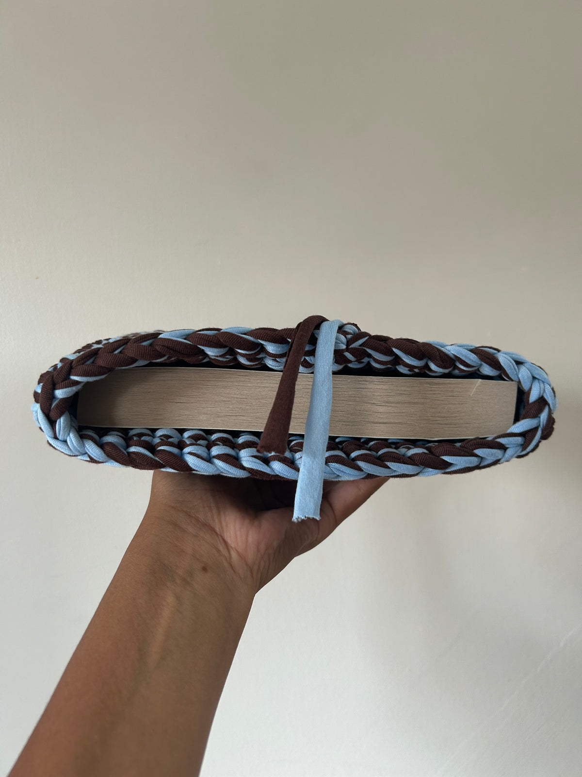 Cocoa Cloud Crochet Book Sleeve