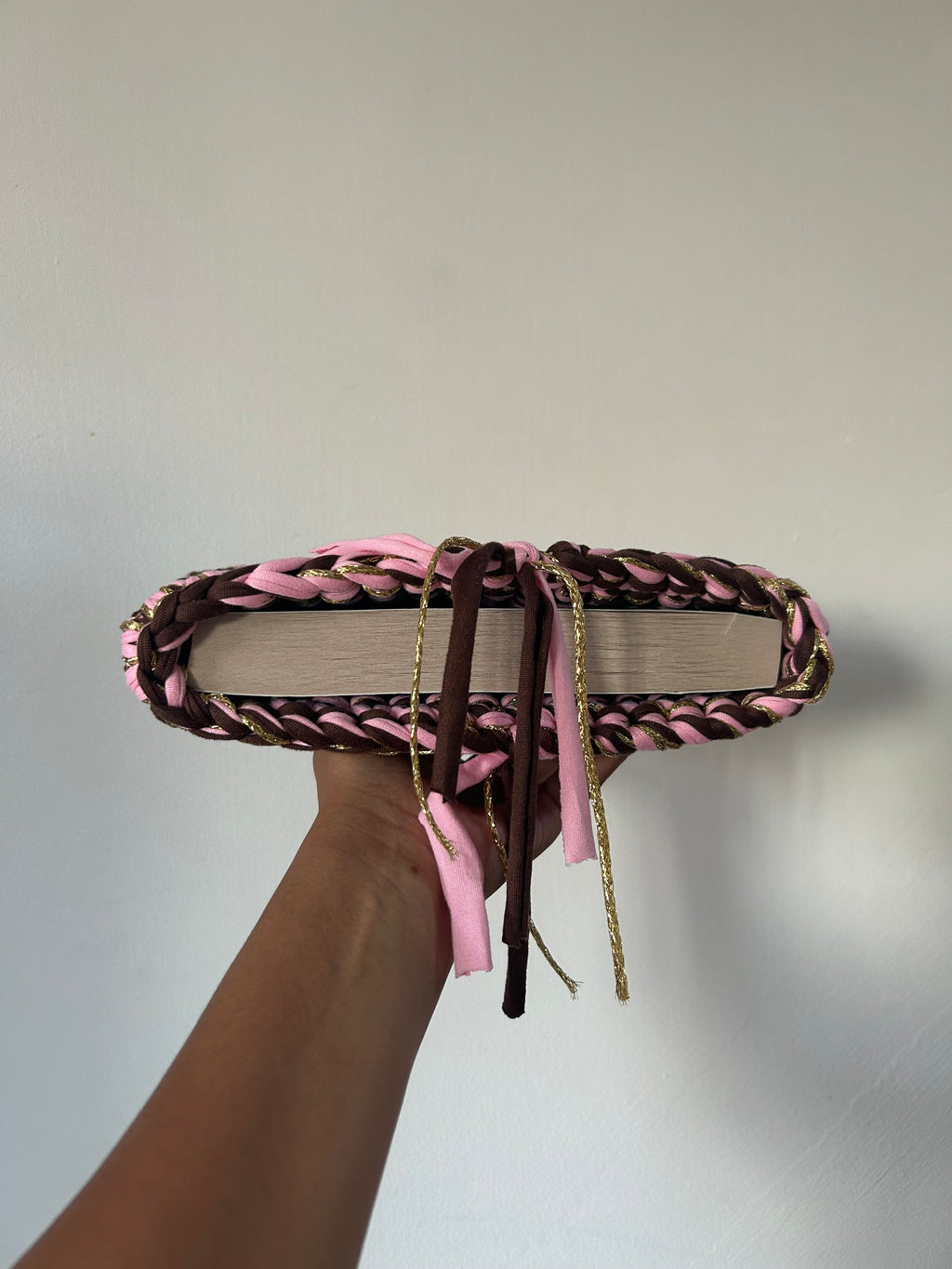 Rocky Road Crochet Book Sleeve